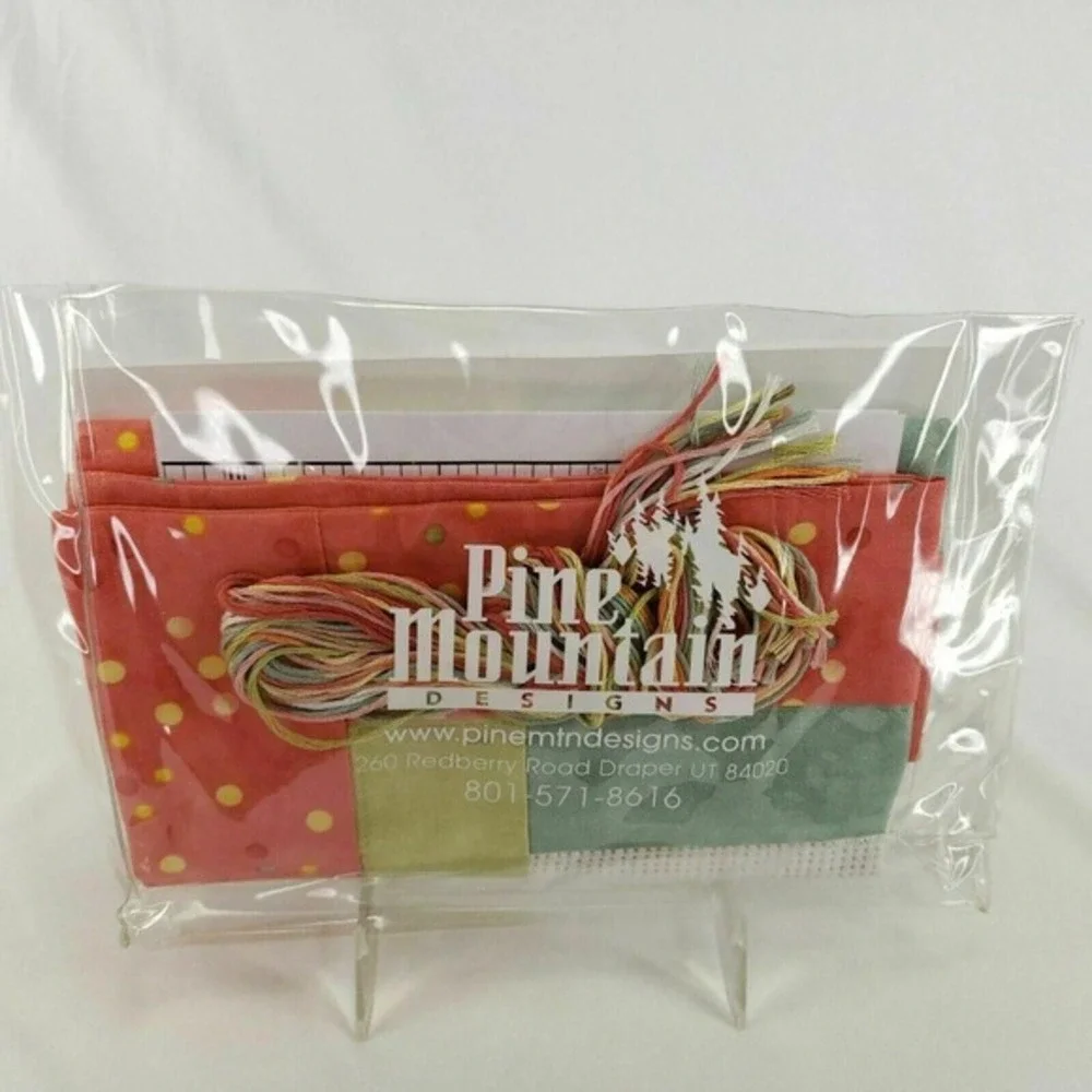 Pine Mountain Designs 575‎ April is Fresh Cross Stitch Kit Easter Spring New OOP